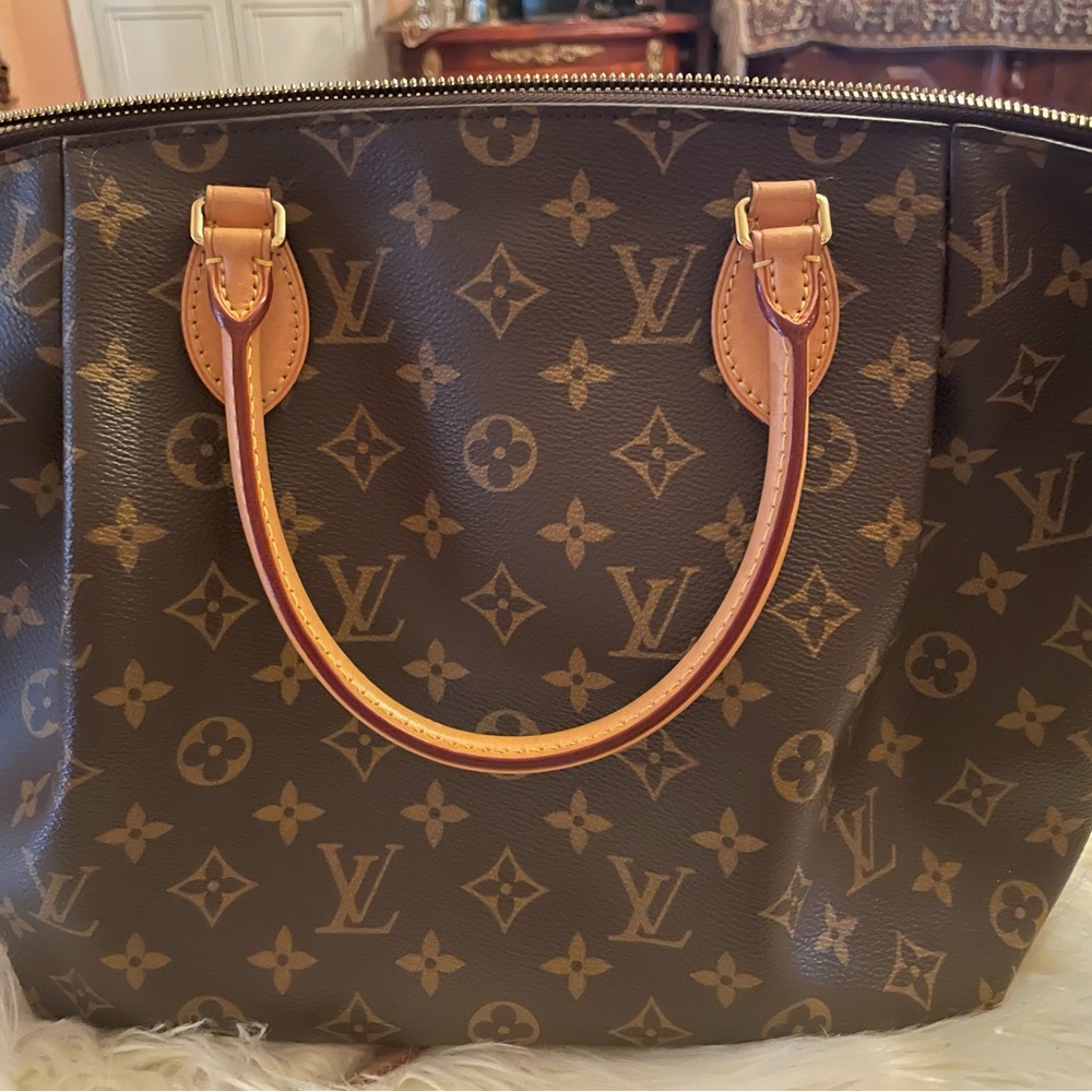 Louis Vuitton Brown Monogram Tote Bag